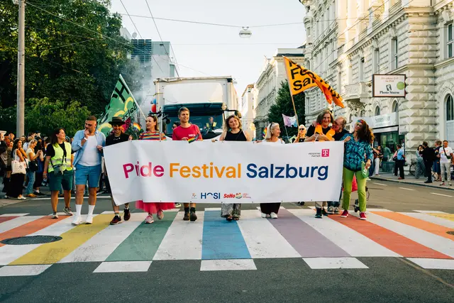 Pride-Parade in Salzburg | Foto: Georg Kritsch