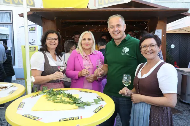 Elisabeth Gneißl, Angelika Winzig, Christian Mader und Manuela Gschwandtner (v.l.). | Foto: Helmut Klein