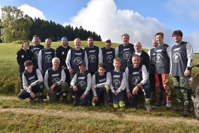 18 Fahrer vom Trialgarten Ohlsdorf und vom MC Laakirchen waren in Dimbach am Start. | Foto: Trialgarten