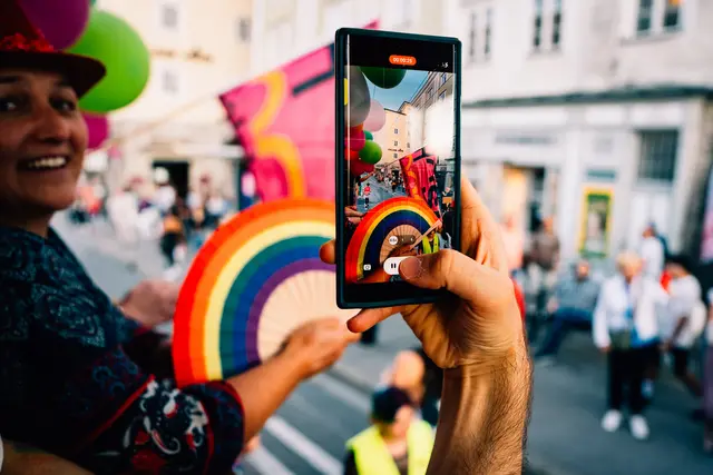 Pride-Parade in Salzburg | Foto: Georg Kritsch
