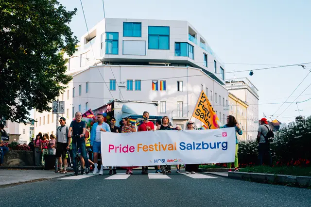 Pride-Parade in Salzburg | Foto: Georg Kritsch