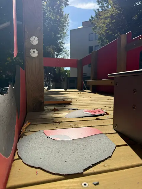 Hier sollten bald Kinder spielen können.  | Foto: Stadtgrün 