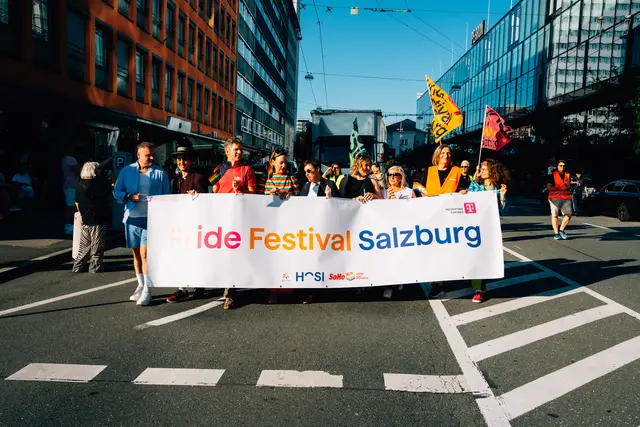 Pride-Parade in Salzburg | Foto: Georg Kritsch