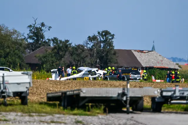 Bei dem Vorfall entstand lediglich Sachschaden am Leichtflugzeug. | Foto: fotokerschi.at/Werner Kerschbaummayr