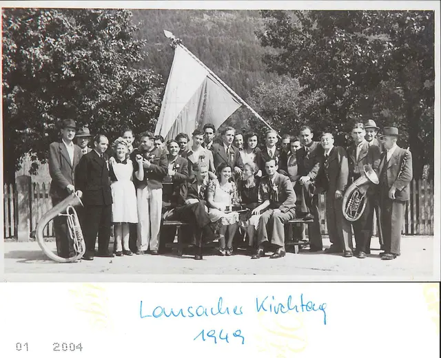 Kirchtag in Lansach im Jahr 1949 | Foto: Marktgemeinde Weißenstein