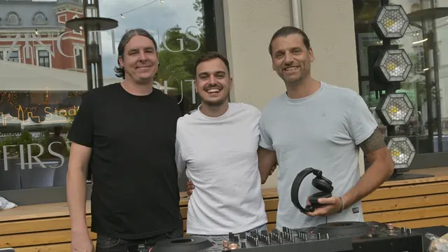 Die Klagenfurter DJs Mario:G, Jose Mario und Flejv | Foto: Thun