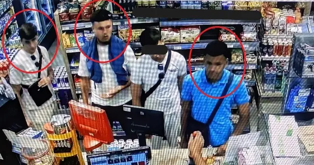 Diese Personen werden im Zusammenhang mit einer schweren Auseinandersetzung, die sich im vergangenen Juni in Liesing ereignete, gesucht. | Foto: LPD Wien
