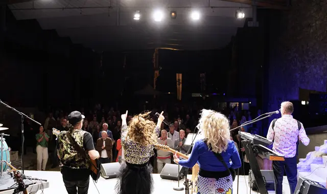 Gute Stimmung und Standing Ovations für Katharina Straßer und Band | Foto: J. Reicher/Stadtgemeinde Voitsberg