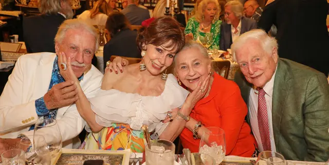 Heinz Busch, Edith Leyrer, Sissy und Max Strauss | Foto: Conny de Beauclair