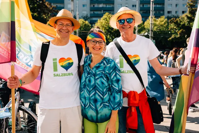 Pride-Parade in Salzburg | Foto: Georg Kritsch