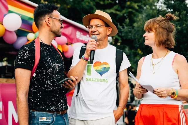 Pride-Parade in Salzburg | Foto: Georg Kritsch