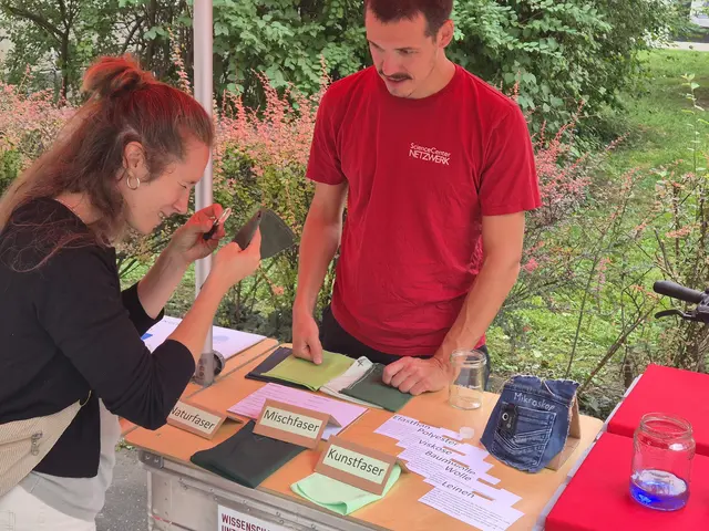 Der Stand liefert praktische Tipps und lehrreiche Informationen.  | Foto: Verein ScienceCenter-Netzwerk
