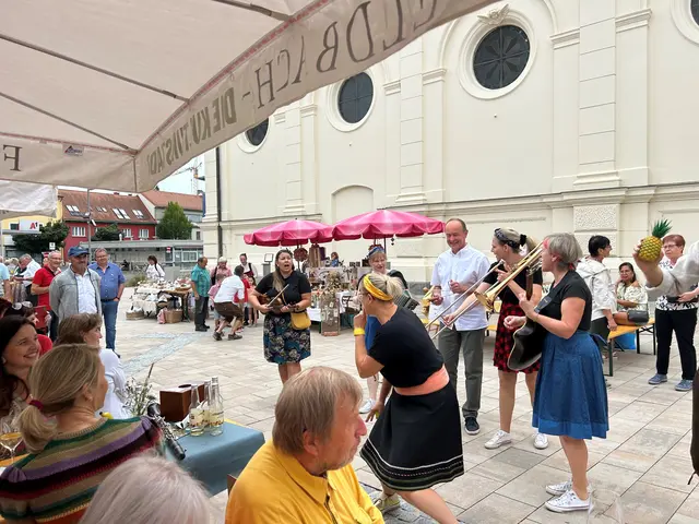 Am traditionellen Taborfest in Feldbach war die Stimmung ausgelassen. | Foto: Stadtgemeinde Feldbach