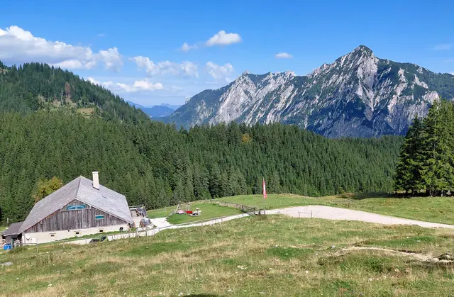 Historische Postalmhütte | Foto: H.Bachinger