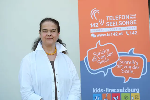 Michaela Koller von der Telefonseelsorge 142 | Foto: Erzdiözese Salzburg (eds)/Hiwa Naghshi