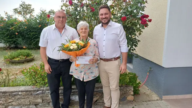 Anton Klug, Ernestine Tiefenthaler, Thomas Niklos | Foto: Thomas Niklos