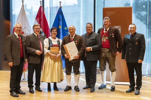 Josef Lanner, BMK Niederau | Foto: BMV Tirol/ Die Fotografen