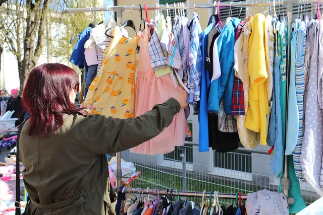 Das Institut Weitblick veranstaltet auf der Schemerlhöhe einen Flohmarkt für Kindersachen. | Foto: Edith Ertl