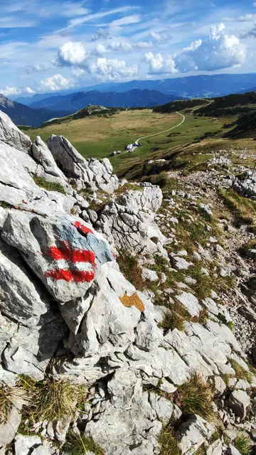 über den ,,Sonnenweg" steigen wir wieder ab... | Foto: I.Wozonig