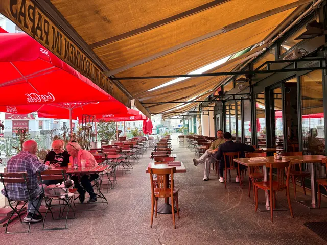 Am Naschmarkt befindet sich das Restaurant "Papas am Naschmarkt", das bereits eine lange Geschichte hinter sich hat.  | Foto: Pia Rotter/MeinBezirk