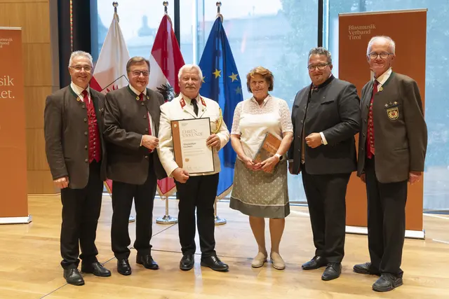 Maximilian Lechner, Original Polizeimusik Innsbruck | Foto: BMV Tirol/ Die Fotografen