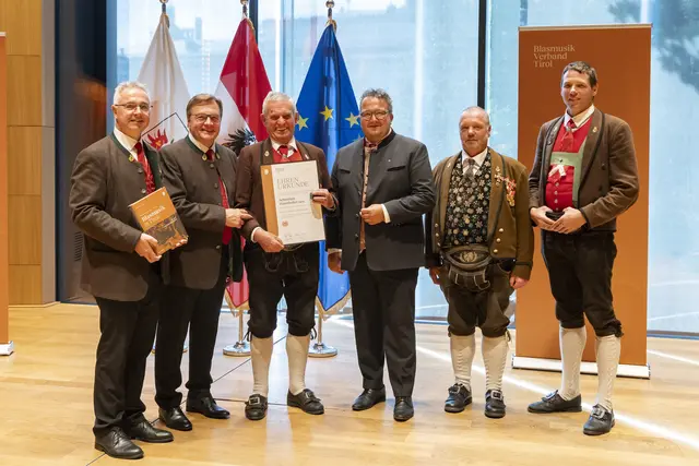 Sebastian Haunholter sen, BMK Schwendt | Foto: BMV Tirol/ Die Fotografen