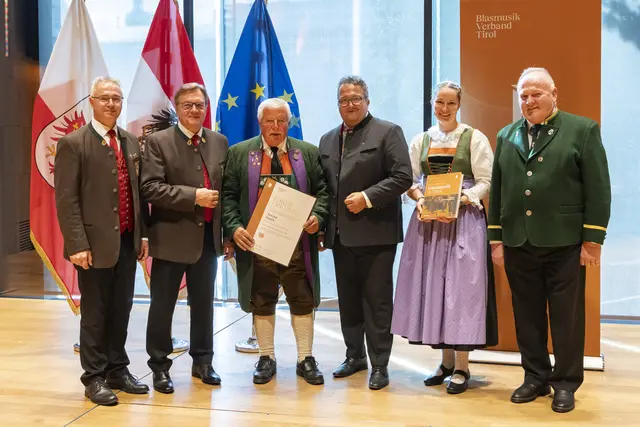 Arnold Rauth, Bürgermusikkapelle Seefeld | Foto: BMV Tirol/ Die Fotografen