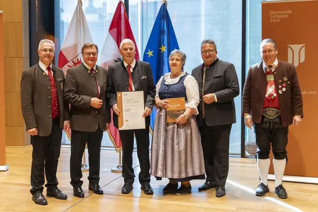 Helmuth Gadner, Bezirksblasmusikverband Imst | Foto: BMV Tirol/ Die Fotografen