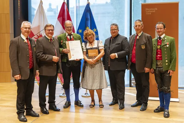 Herbert Brunner, Senseler Musikkapelle Volders | Foto: BMV Tirol/ Die Fotografen