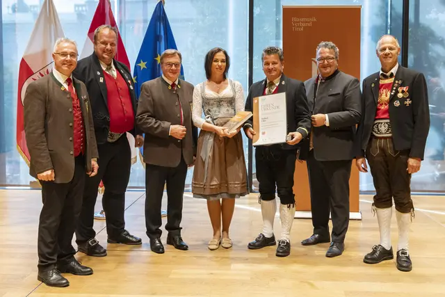 Hubert Eller, BMK Eben am Achensee | Foto: BMV Tirol/ Die Fotografen