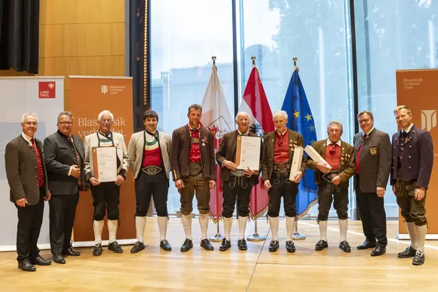 Musikbund Rattenberg und Umgebung | Foto: BMV Tirol/ Die Fotografen
