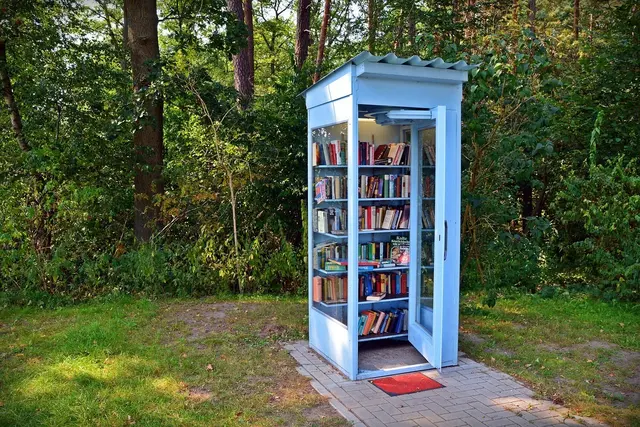 So oder so ähnlich sehen sie aus – die Bücherzellen, wo anonym, kostenlos und formlos gebrauchte Bücher getauscht und gespendet werden können. | Foto: Wälz auf Pixabay