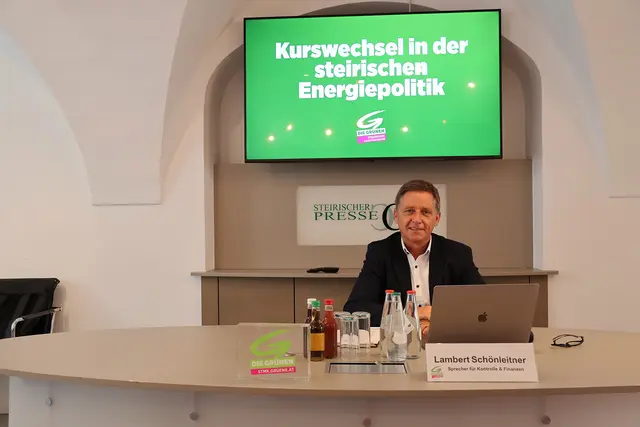 Möchte die Energie Steiermark in eine GmbH umwandeln, um politische Steuerung zu ermöglichen: Lambert Schönleitner (Grüne) | Foto: Die Grünen Steiermark