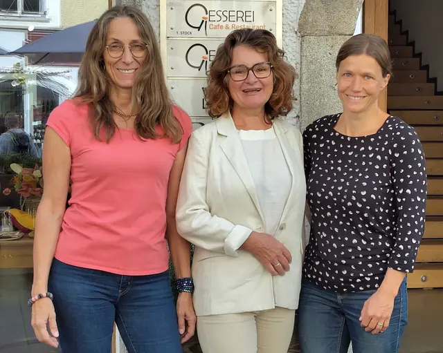 Die drei Initiatorinnen Kristina Friedrich, Maria Wageneder und Carola Diermayr | Foto: c) Giesserei