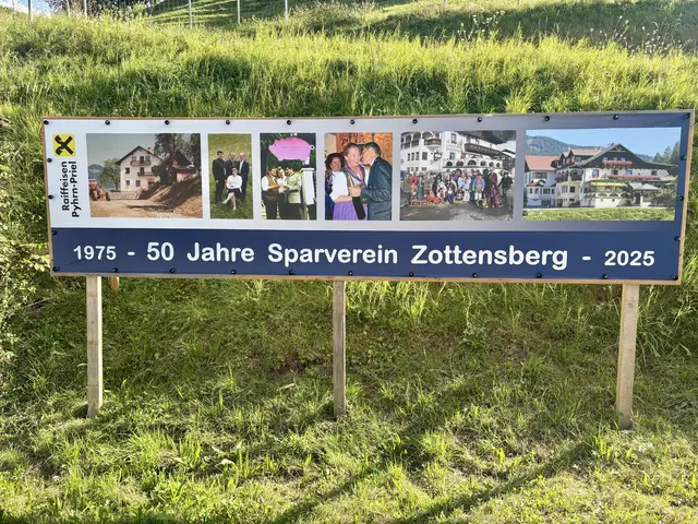 50 Jahre Sparverein Zottensberg. | Foto: Weymayer
