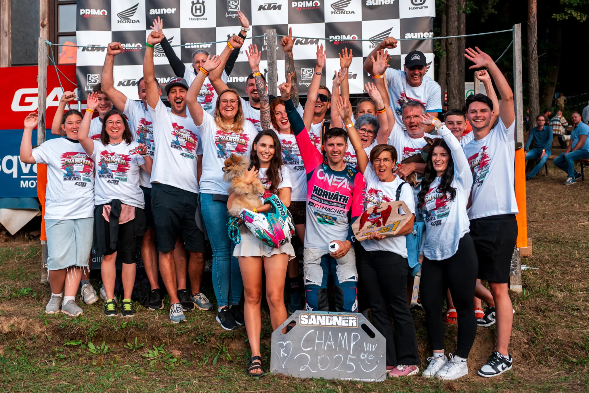 Erneuter Doppelsieg: Michael Sandner ist erstmals MX2-Staatsmeister - Ried