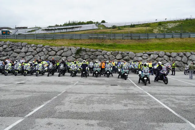 Beim Motorradtraining am Salzburgring in Plainfeld. | Foto: Emanuel Hasenauer