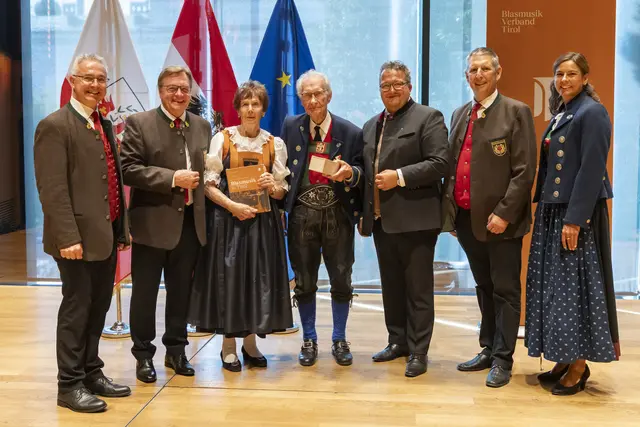 Herbert Ebenbichler, Speckbacher Stadtmusik Hall in Tirol | Foto: BMV Tirol/ Die Fotografen