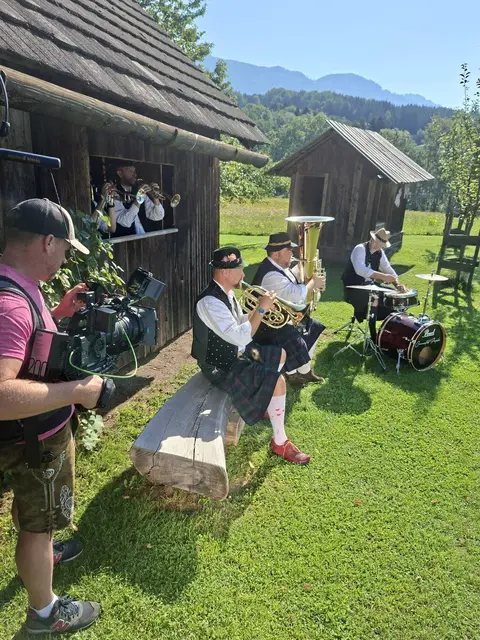 Videodreh bei der Buschenschenke Höfler | Foto: Five Elements Films