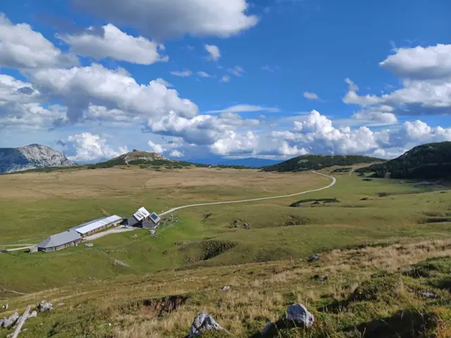 schön auch das Spiel von Wolken und Sonne zu beobachten... | Foto: I.Wozonig