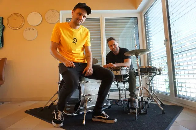 Patrick und Anton Permatinger. | Foto: StoneDrum