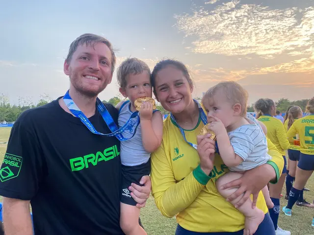 Die ganze Familie unterstütze Süffert beim Spiel. | Foto: Cecilia Jaques