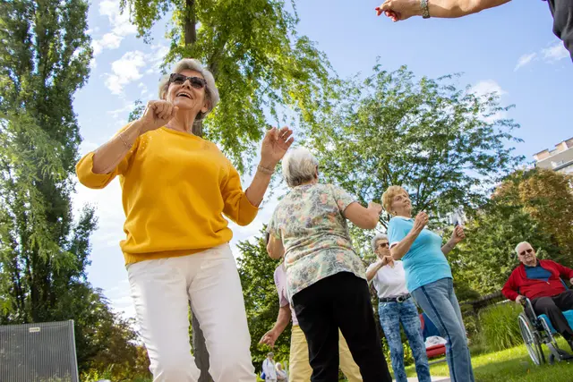 Beim Sportevent kann man verschiedene Sportarten ausprobieren. | Foto: Häuser zum Leben