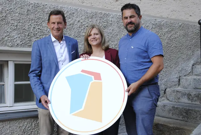 Obmann Paul Sieberer, Michaela Hausberger und Vize-Obmann Christoph Brugger (v.l.) haben in Itter, Hopfgarten und Wildschönau viel vor. | Foto: Standortmarketing Hohe Salve-Wildschönau