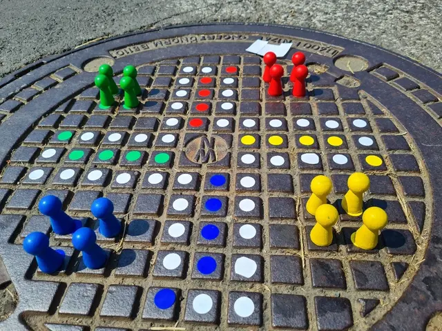 Viele Straßenspiele warten auf die Besucherinnen und Besucher. | Foto: Fratz Graz