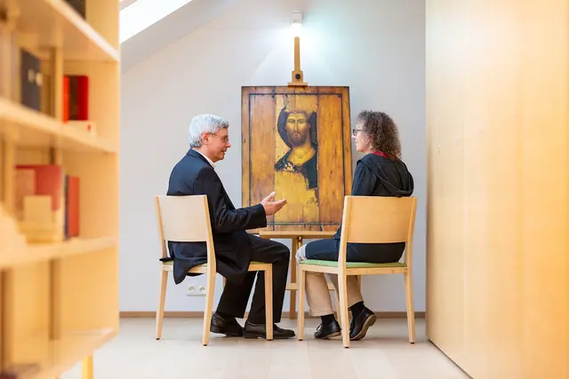 "Geistliches Gespräch" im Kardinal König Haus.  | Foto: Christian Ender