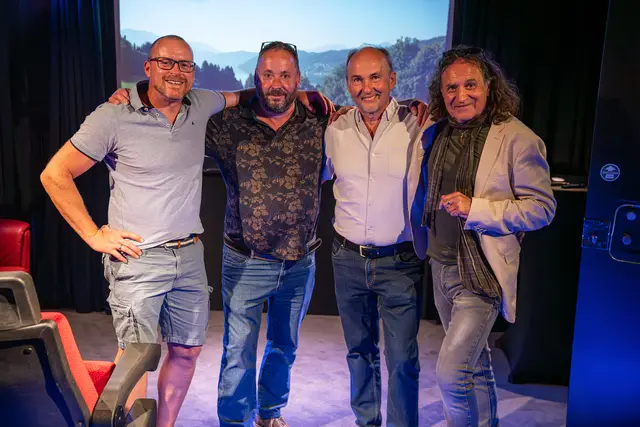 Christian Rieder, Gustav Unterlerchner, Harald Lagger und Harry Winter (v.l.) | Foto: Five Elements Films