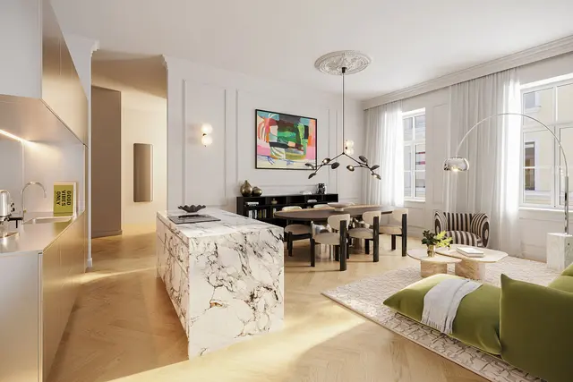 Die Wohnungen von Rose Nine überzeugen durch durchdachte Grundrisse mit zwei bis vier Zimmern und Wohnflächen zwischen ca. 49 und 138 Quadratmeter. | Foto: Savoir Vivre Group