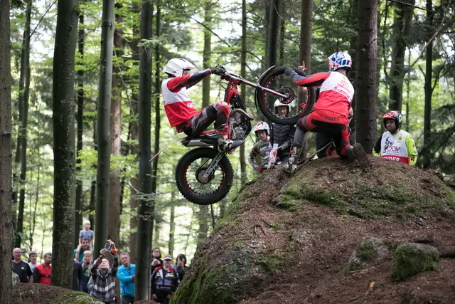 Beim Trial-Bewerb in Dimbach | Foto: Hermann Eletzhofer