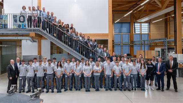 Die Plansee Group sorgt für die Fachkräfte von morgen: 27 neue Lehrlinge starteten am 1. September ihre Ausbildung im Unternehmen. | Foto: Rolf Marke